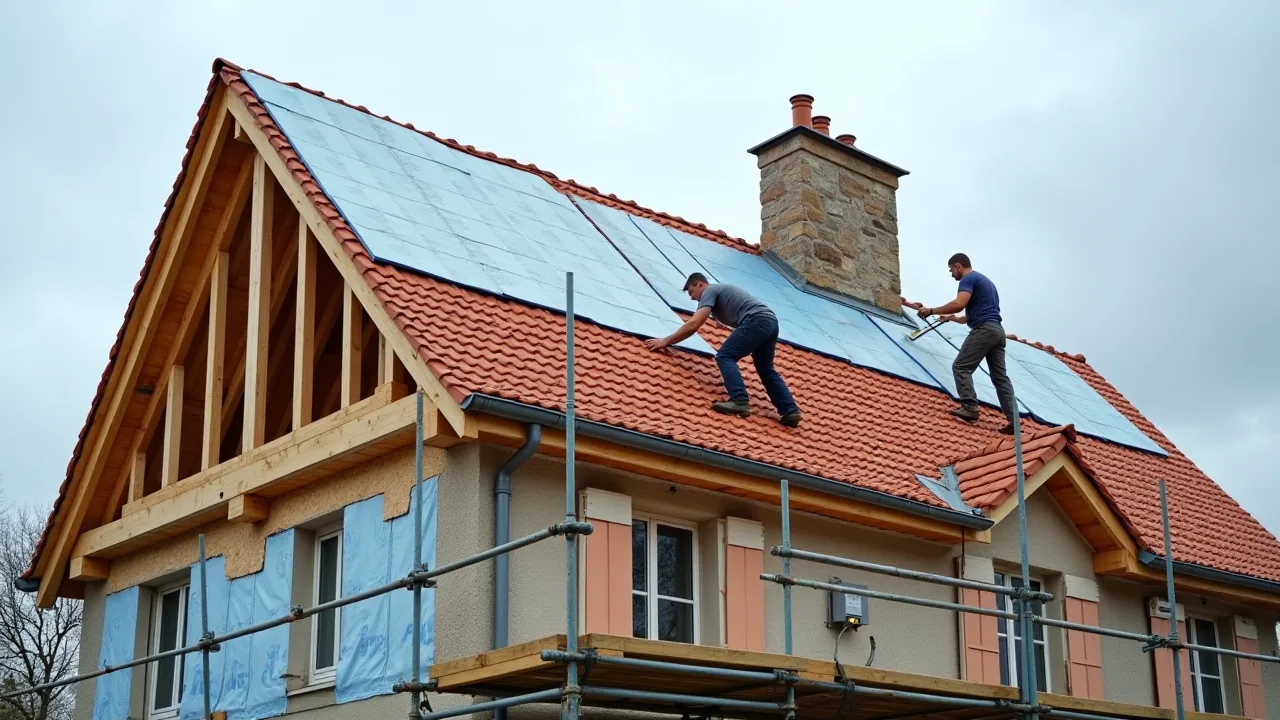 Isolation thermique : Le sarking : l'isolation de toiture par l'exterieur